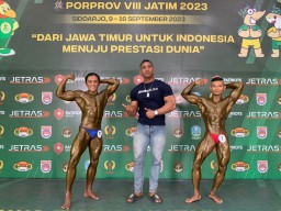 Cabor Binaraga Porprov Jatim Tambah Medali Jelang Pengumuman Pemenang