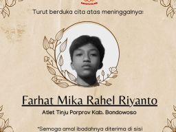 Petinju Berbakat Asal Bondowoso Tewas dalam Pertandingan Porprov Jatim 2023