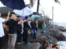 Disetujui Pusat, Bupati Jembrana Tangani Abrasi Pebuahan dipastikan Tahun Depan