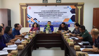Wabup Ipat Buka Forum Koordinasi Percepatan Penurunan Stunting