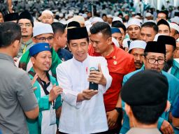 Jokowi Membuka Jambore Nasional Dai Desa Madani Parmusi 2023
