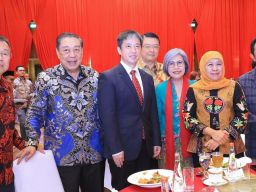 Gubernur Khofifah Hadiri Peringatan 74 Tahun Berdirinya Republik Rakyat Tiongkok