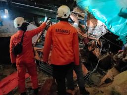 Kecelakaan Truk Muatan Gabah di Bakauheni, Satu Korban Tewas Terjepit