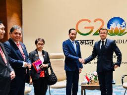 Di KTT G20 New Delhi, Jokowi Apresiasi Investasi Prancis di Indonesia