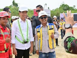 Jokowi Groundbreaking Rumah Sakit Abdi Waluyo di Kawasan IKN