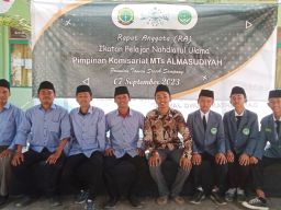 MTs Almas'udiyah Sampang Simulasi Pemilu Bareng IPNU