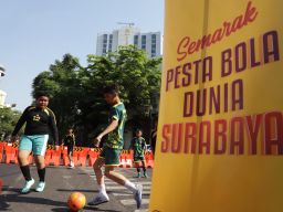Semarakkan Piala Dunia U-17, Pemkot Surabaya Gelar Turnamen antar Kelurahan