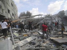 Rudal Israel Hancurkan Rumah Sakit di Distrik Tengah Gaza, 800 Orang Sipil Tewas