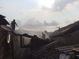 Kebakaran Pabrik Tahu di Magelang Merembet ke Rumah Warga