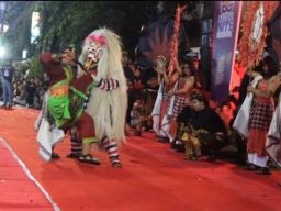 Duta Seni Jembrana Tampilkan Fragmentari Calonarang di Hari Jadi ke 1144 Kota Kediri