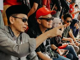 Ganjar Pranowo Hadir di Sirkuit Mandalika, Penonton Jadi Salah Fokus