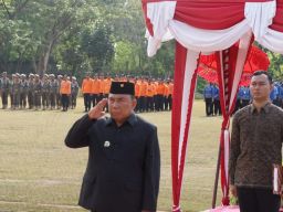 Bupati Tamba Pimpin Apel Hari Kesaktian Pancasila 2023