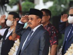 Pemkot Surabaya Gelar Upacara Hari Jadi Jatim, Sekda Bacakan Sambutan Gubernur