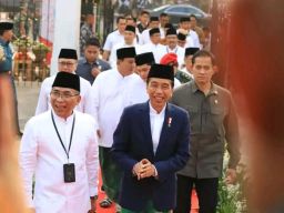 Jokowi Pimpin Apel Hari Santri 2023, Pembacaan Resolusi Jihad oleh Gus Yahya