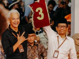 Pasangan Ganjar-Mahfud Dapat Nomor Urut 3, Megawati Sumringah