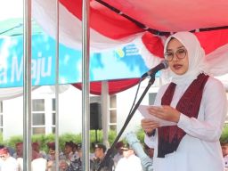 Ipuk Fiestiandani Bertindak sebagai Inspektur Upacara, Peringati HKN ke 59