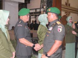 Mayjen TNI Farid Makruf Pimpin Sertijab Para Pejabat Kodam V Brawijaya