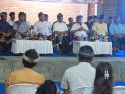 Program Menyapa di Kecamatan Pekutatan, Bupati Tamba Paparkan Program Pemberdayaan Anak Muda