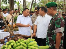 Didepan PJ Gubernur ,Bupati Tamba Pamerkan hasil pengolahan Hutan Kelompok Pengelola Hutan Jembrana