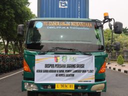 Kodam V Brawijaya, Pemkab Sumenep dan PT CKT Berhasil Ekspor Jagung Silase ke Korsel