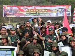 Lomba Ketangkasan Menwa 2023 Usai, Mayjen TNI Farid Makruf Beri Selamat Pemenang
