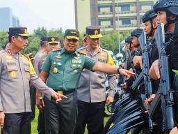 Mayjen TNI Farid Makruf Pimpin Apel Terakhir Jelang Piala Dunia U-17 Besok