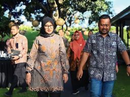 Ipuk Fiestiandani Terima Kunjungan Bupati Gresik, dalam Kerja Sama Pelayanan Publik