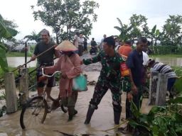 Banjir Melanda Tanggungharjo dan Penawangan, 250 Lebih Rumah Terendam