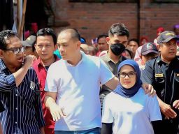 Wali Kota Eri Cahyadi Resmikan Fasilitas Publik di Karangpoh, Apresiasi Guyub Rukun Warga