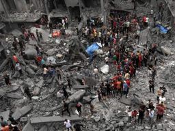 Israel Kembali Menyerang Rumah-rumah Warga Sipil di Gaza, 12 Anak-anak Tewas