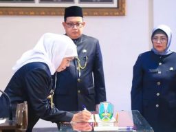 Khofifah Indar Parawansa Lantik 160 Pejabat, Dorong Wujudkan 4 Kunci Kemajuan Jatim