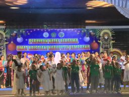 Umat Kristiani Jembrana Gelar Perayaan Natal Bersam