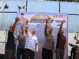 Ratusan Kicau Mania Bersaing pada Kapolres Cup Tahun 2024 di Jembrana