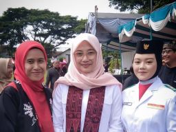 Ipuk Fiestiandani Jadi Inspektur Upacara Hari Amal Bhakti Kementerian Agama