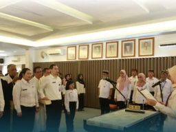 Bupati Ipuk Fiestiandani Lantik 116 CPNS di Lingkungan Pemkab Banyuwangi Jadi PNS