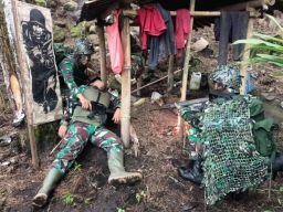 Latihan Kontak Drill di Ngawi, Yonif 1 Marinir Uji Kesigapan dan Ketepatan Menghadapi Musuh