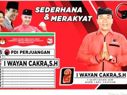 Banjar Temesi Optimis dan Kompak Dukung I Wayan Cakra sebagai Anggota DPRD Gianyar