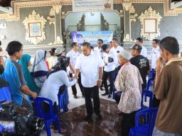 Giliran Kecamatan Melaya Dibantu Beras Cadangan Pemerintah