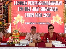 Bendesa Adat Sibangkaja Apresiasi Kontribusi Positif LPD Sibangkaja pada Masyarakat