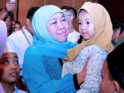 Hari Anti Bullying, Khofifah Indar Parawansa Minta Masyarakat Lebih Peduli pada Anak