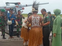 Kunker Pangdam Kasuari, Pastikan Prajurit Batalyon Infanteri Kaimana Siap Tempur