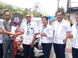 BPR Nusamba Tegalalang Serahkan Hadiah Utama Mobil MITSUBISHI XPANDER CROSS MT untuk Nasabah Setia