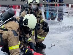 Gelaran HUT ke 105 Pemadam Kebakaran dan Penyelamatan di Lapangan Kodam Surabaya