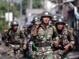 HUT ke 62, Batalyon Infanteri 3 Marinir Sidoarjo Gelar Lomba Cross Country