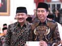 Serahkan Zakat di Istana, Jokowi Ingatkan Baznas Salurkan dengan Sebaik-baiknya