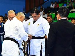 KASAL Membuka Langsung Kejuaraan Internasional Karate Kasal Cup di GRJU Tanjung Priok