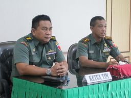 Kodim 0830 Surabaya Utara Terima Kunjungan Tim Wasrik Post Audit Itdam V Brawijaya