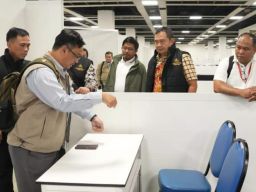 Tim KPU Melakukan Monitoring Pemungutan Suara Ulang Pemilu 2024 di Kuala Lumpur