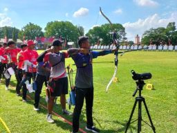 Batalyon Infanteri 9 Marinir Juara Gladi Panahan 7, Raih Tiket Seleksi Barebow Asia 2024