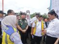 Mayjen TNI Rafael Dampingi Menteri Pertanian ke Bojonegoro, Kunker Percepat Tanam Padi